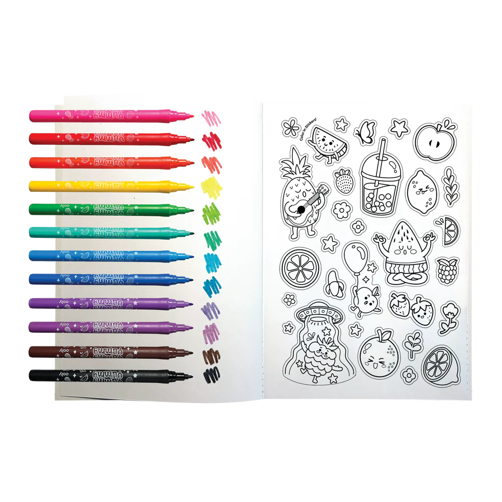 Yummy Yummy Scented Coloring Kit