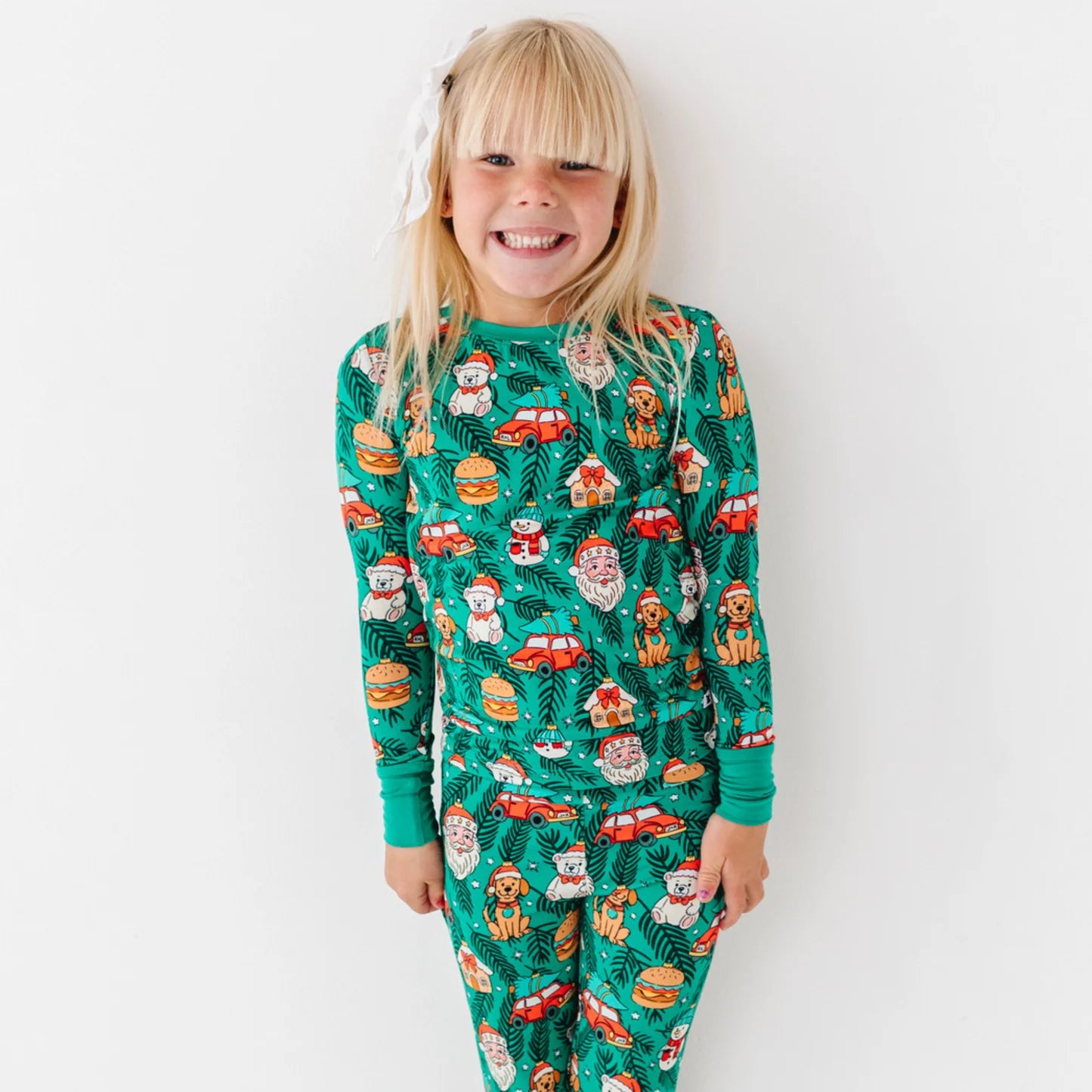 Deck the PJs Two-Piece Pajama Set