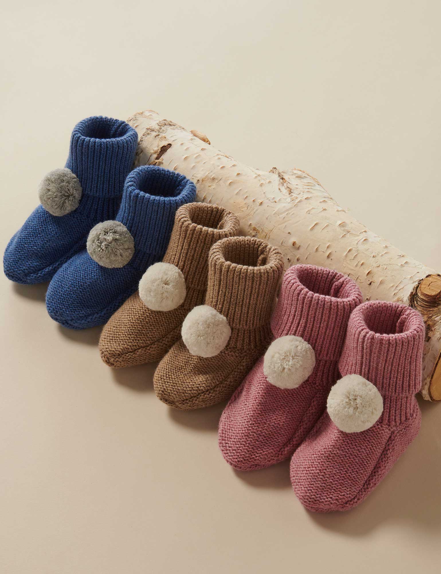 Pom Pom Booties