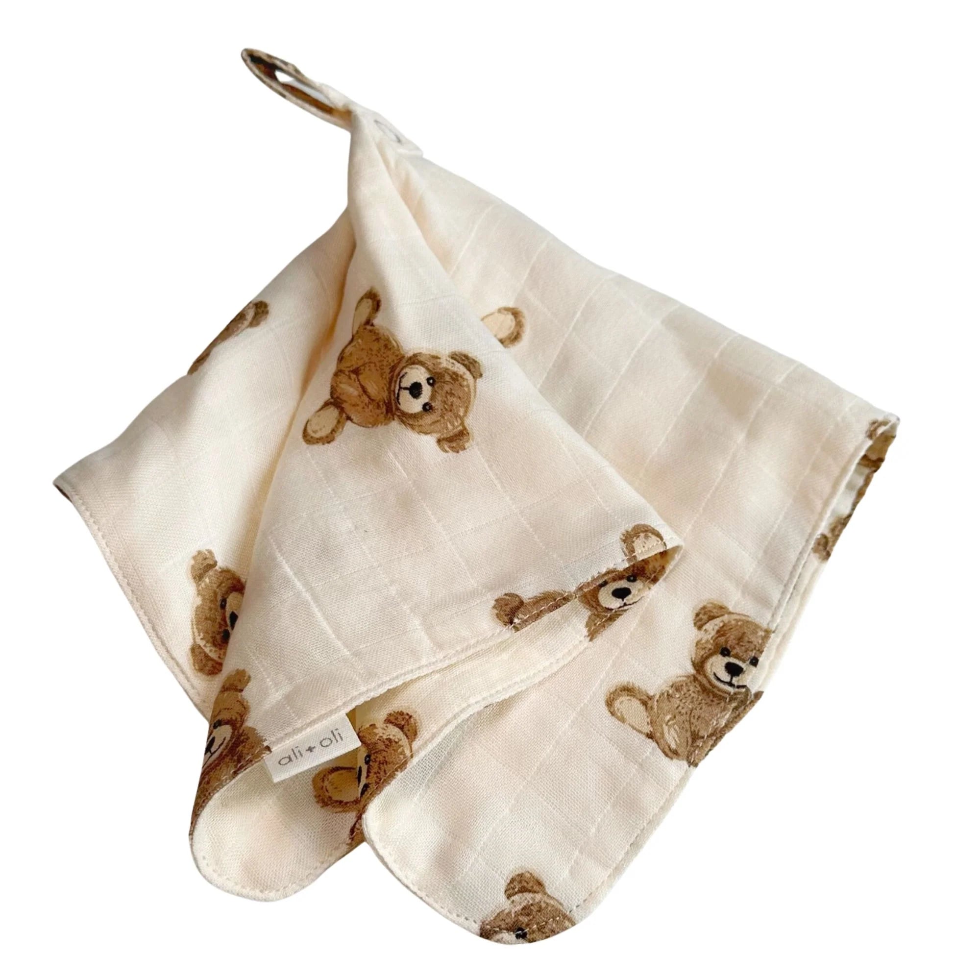 Bear Pacifier Blanket Holder