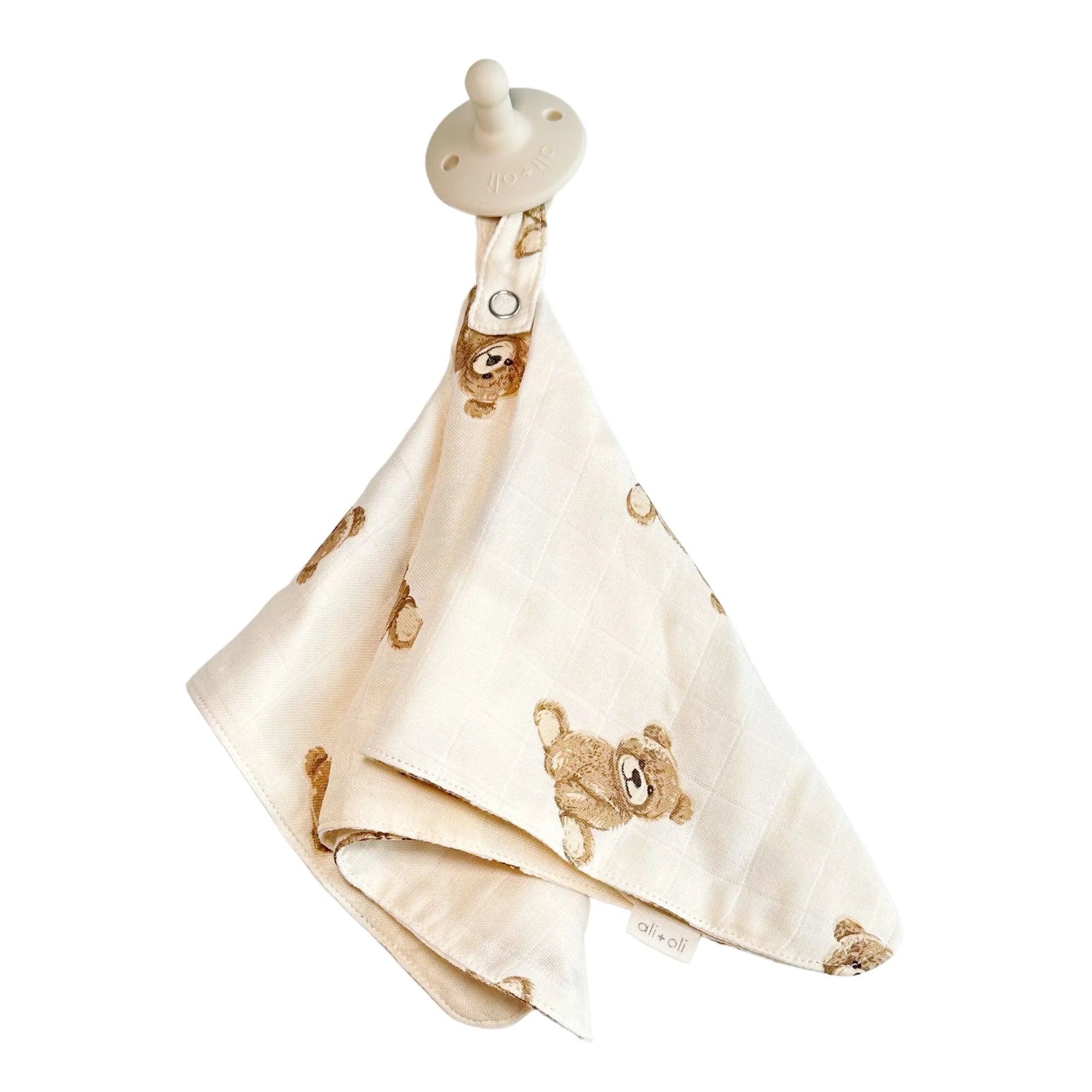 Bear Pacifier Blanket Holder