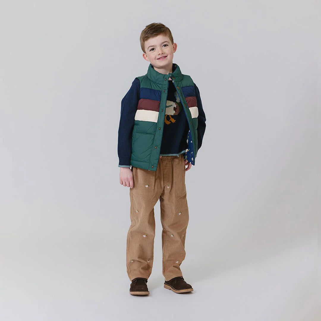 Jackson Pant in Mallard Embroidery