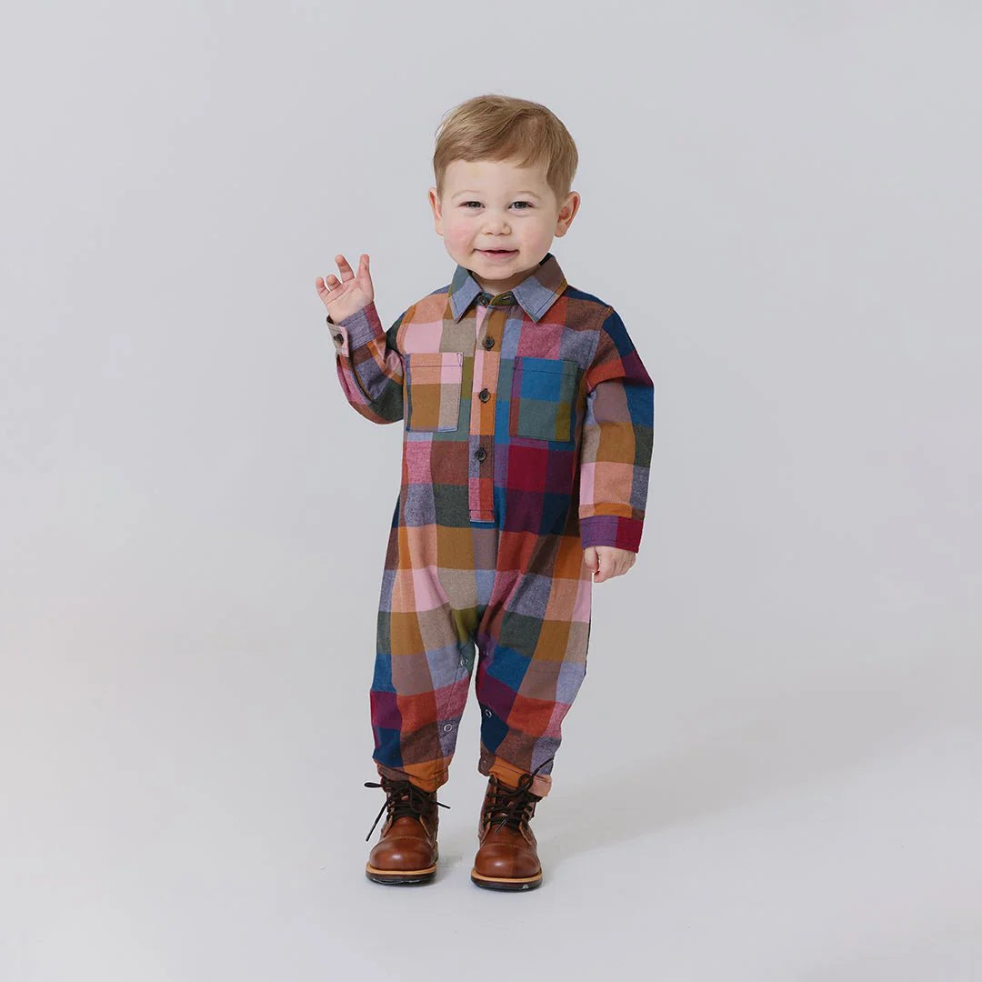 Easton Jumper in Harvest Check