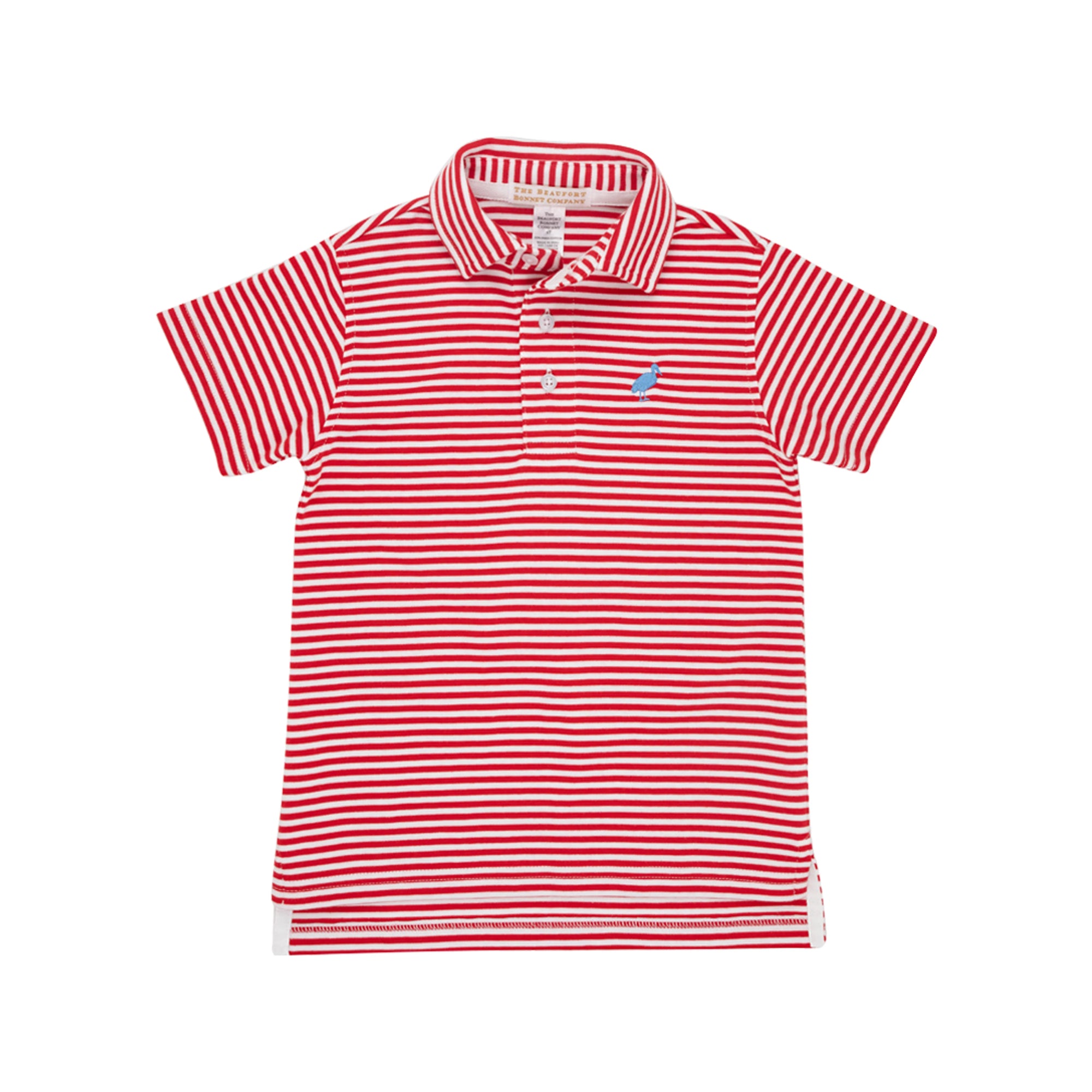 Prim & Proper Polo in Red Stripe