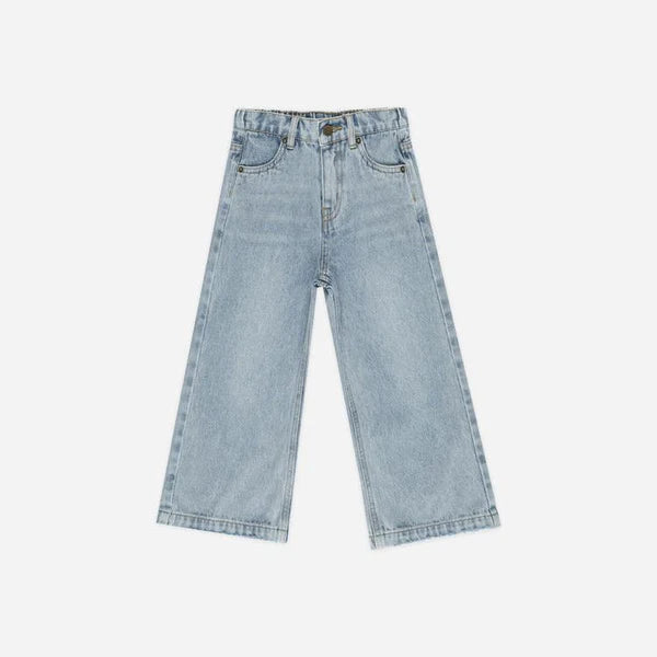 Straight Leg Pant | Light Washed Denim