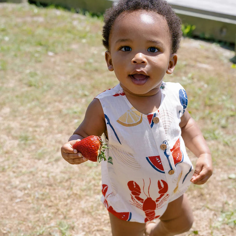 Baby Riley Jumper in Clam Bake