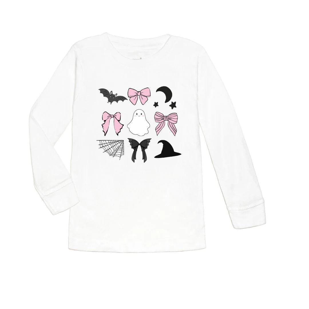 Spooky Coquette Halloween Long Sleeve Shirt