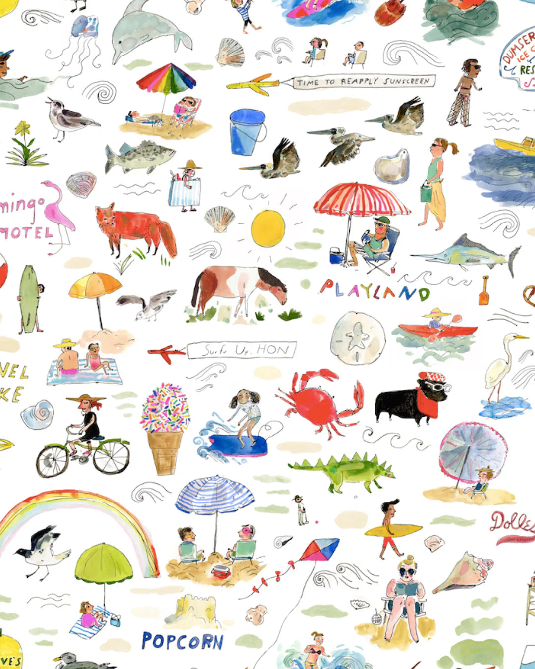 Maryland Beaches Swimsuit One-Piece