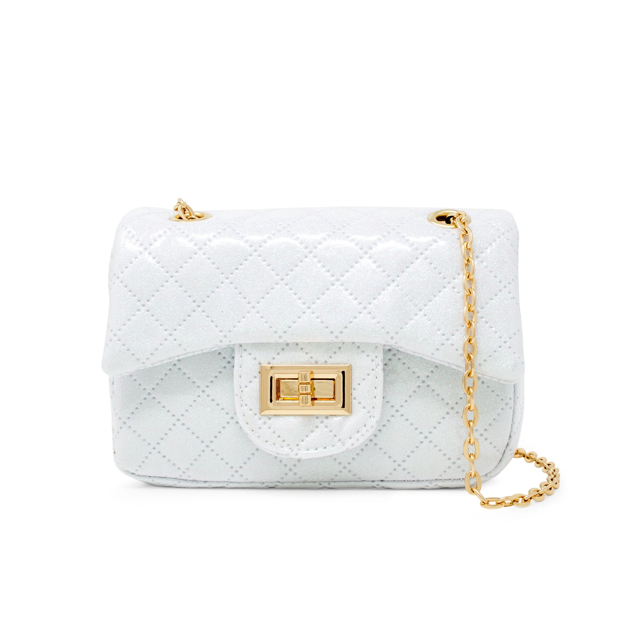 Classic Quilted Sparkle Mini Bag