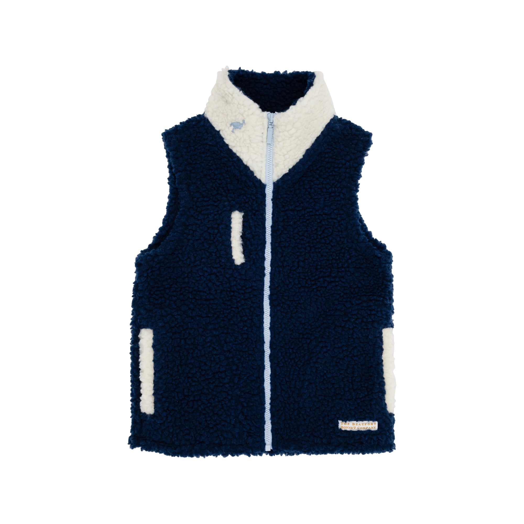 Van Camp Vest in Nantucket Navy