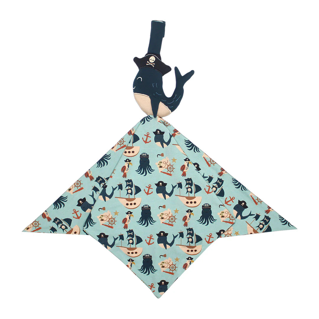 Pirate's Life Whale Baby Lovey