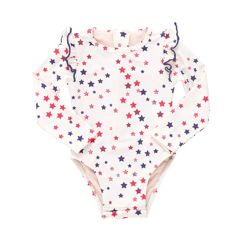 Rachel Suit in Patriotic Stars