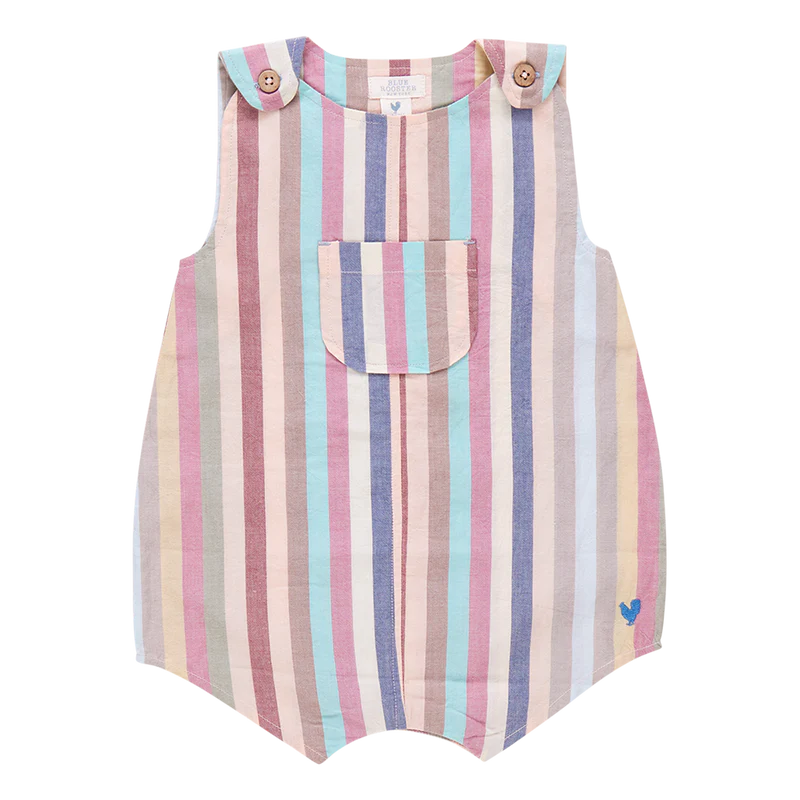 Noah Jumper in Multi Vintage Stripe