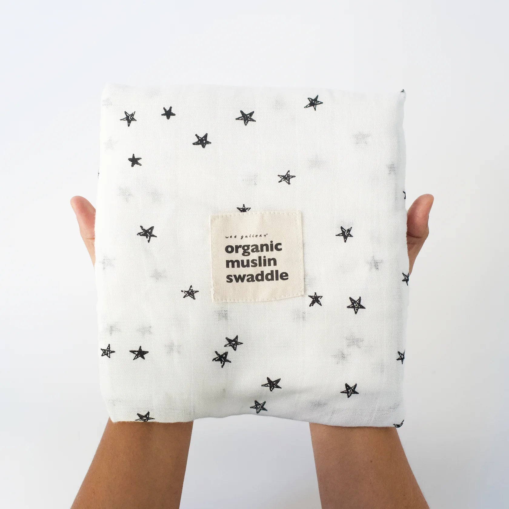 Stars Organic Muslin Swaddle