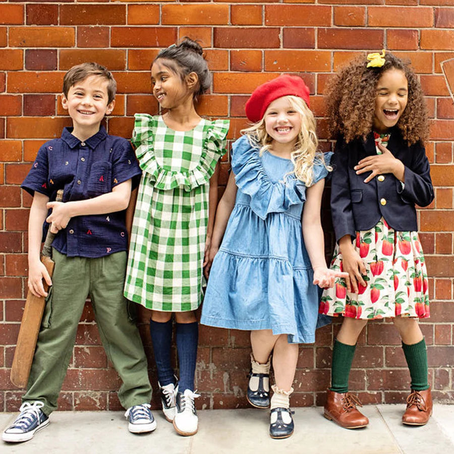 Boys Pull-On Pant in Four Leaf Clover