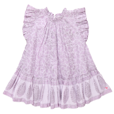 Harper Dress in Lavender Garden Floral