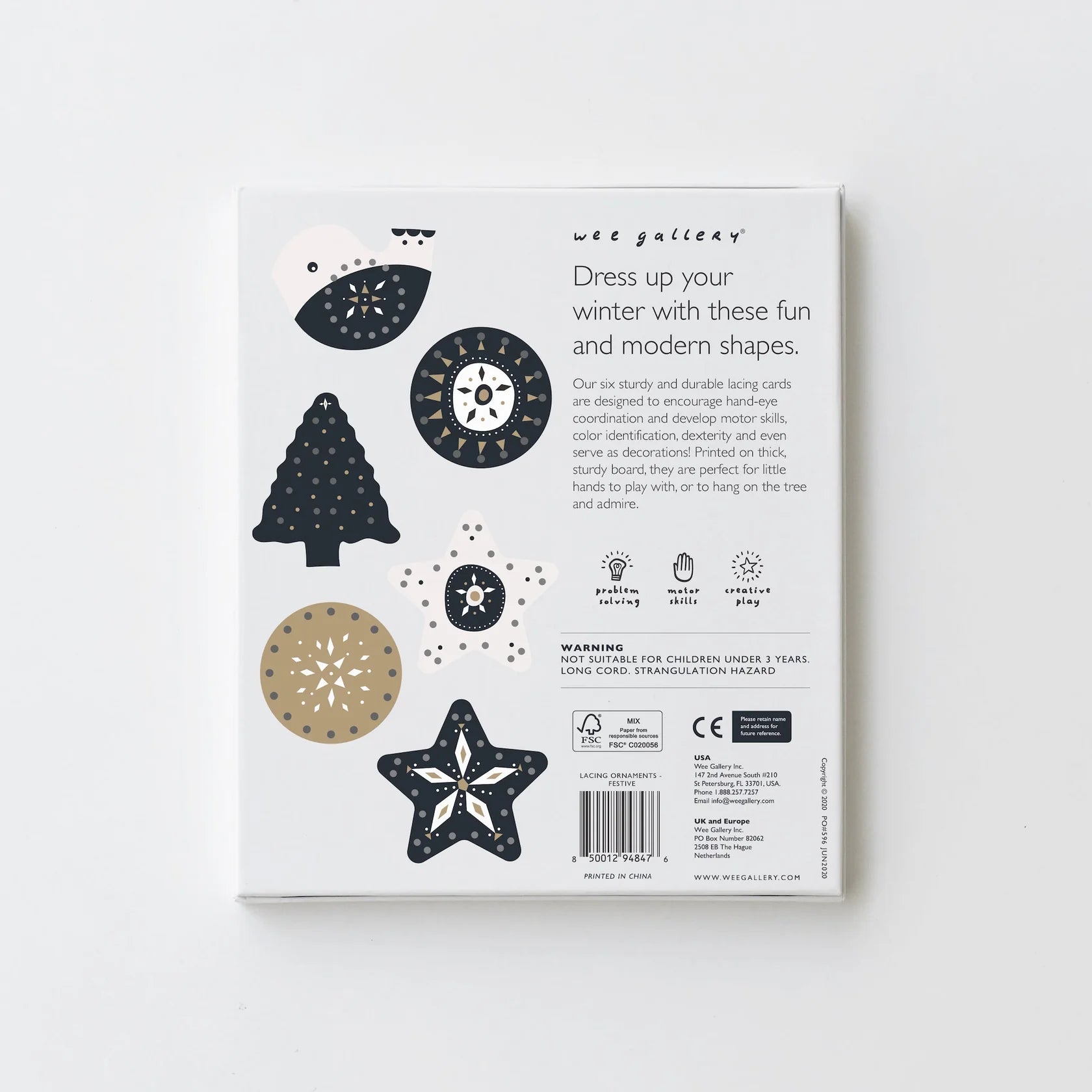 Festive Fun Lacing Ornaments