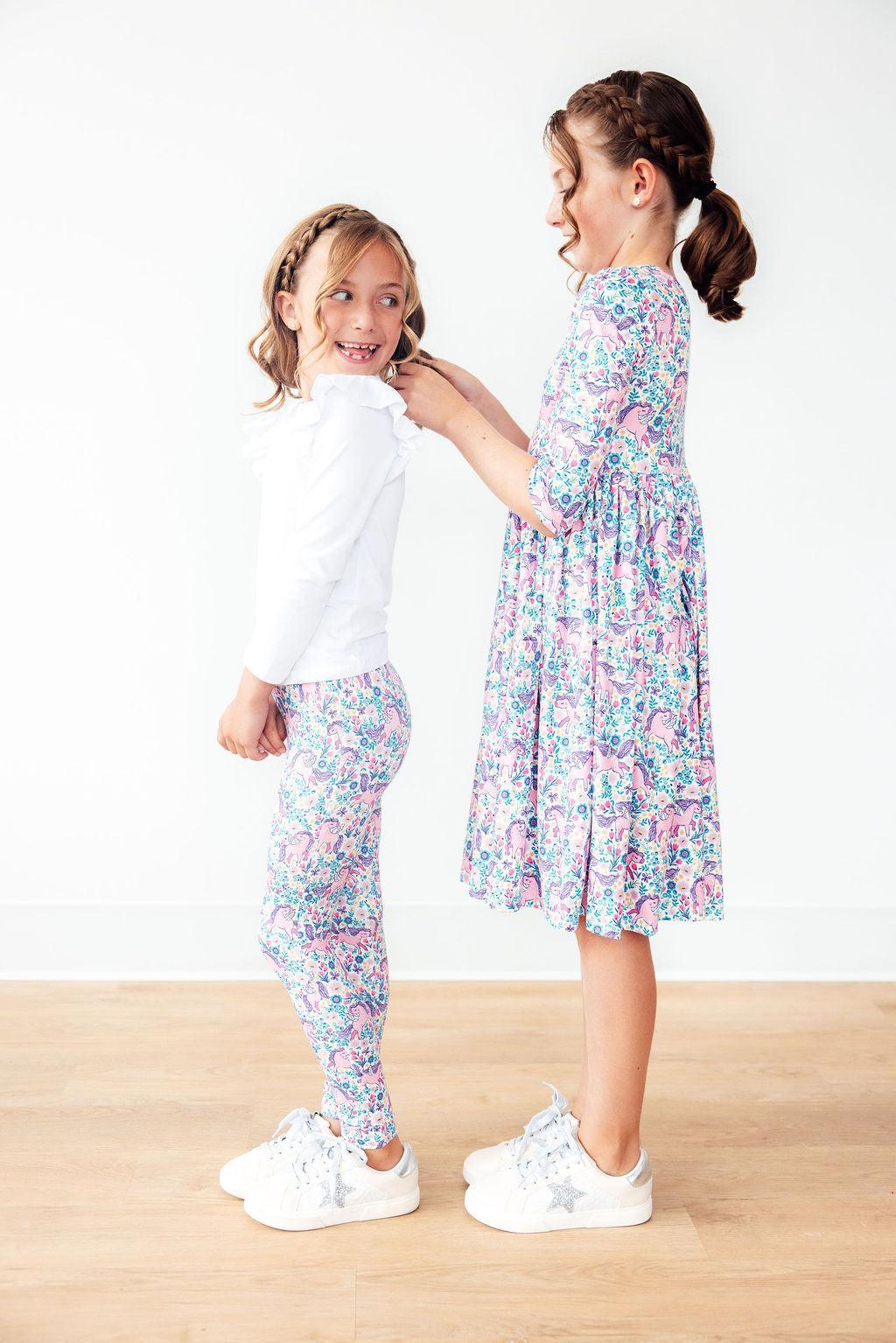 Head in the Clouds Pocket Twirl Dress