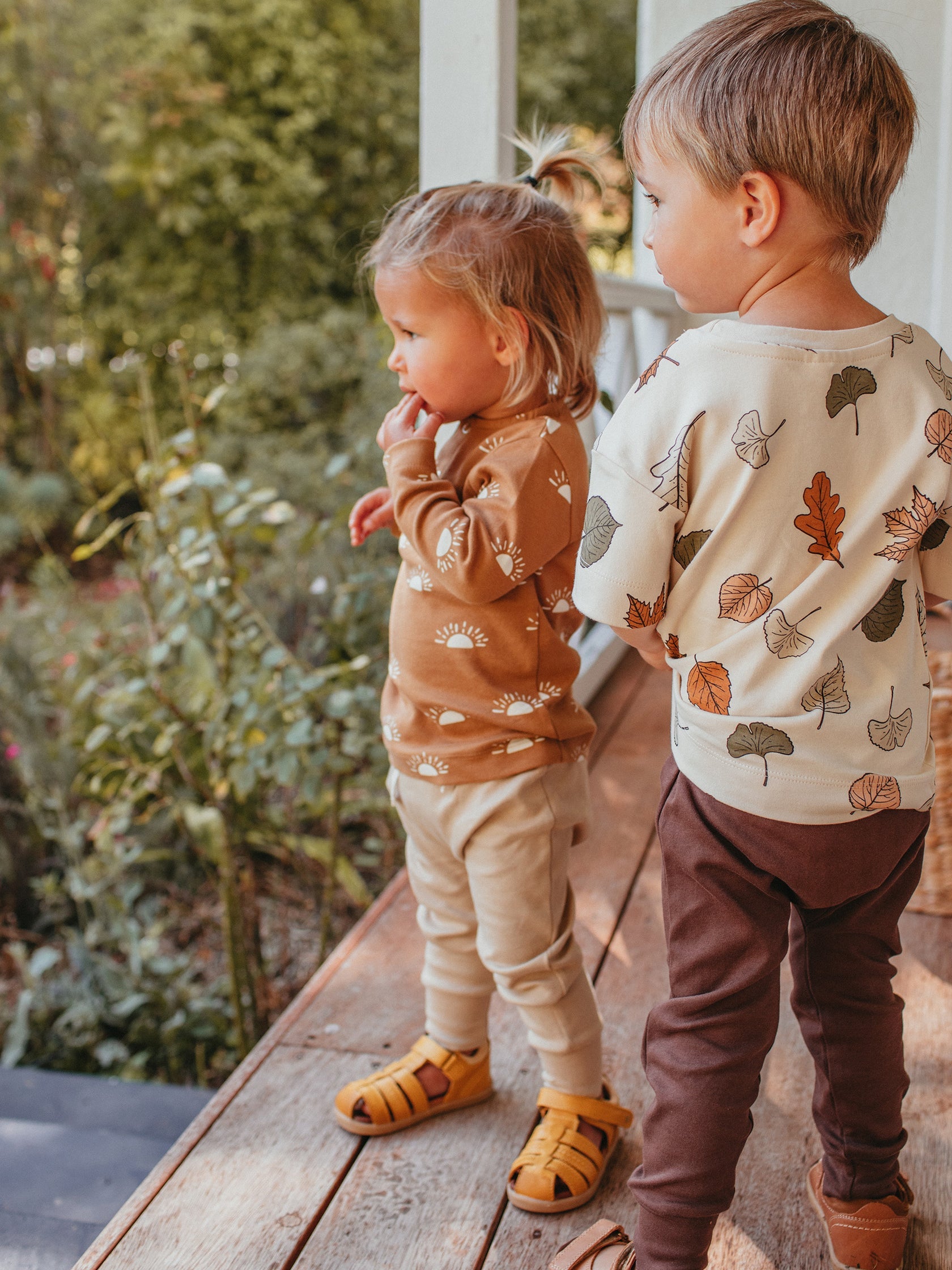 Drawstring Pants in Earth