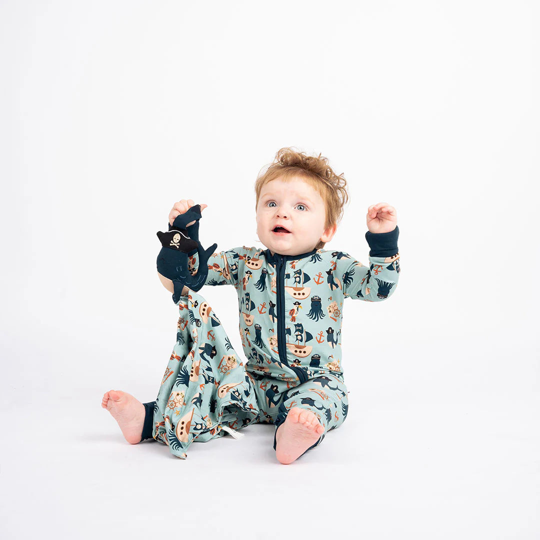 Pirate's Life Whale Baby Lovey