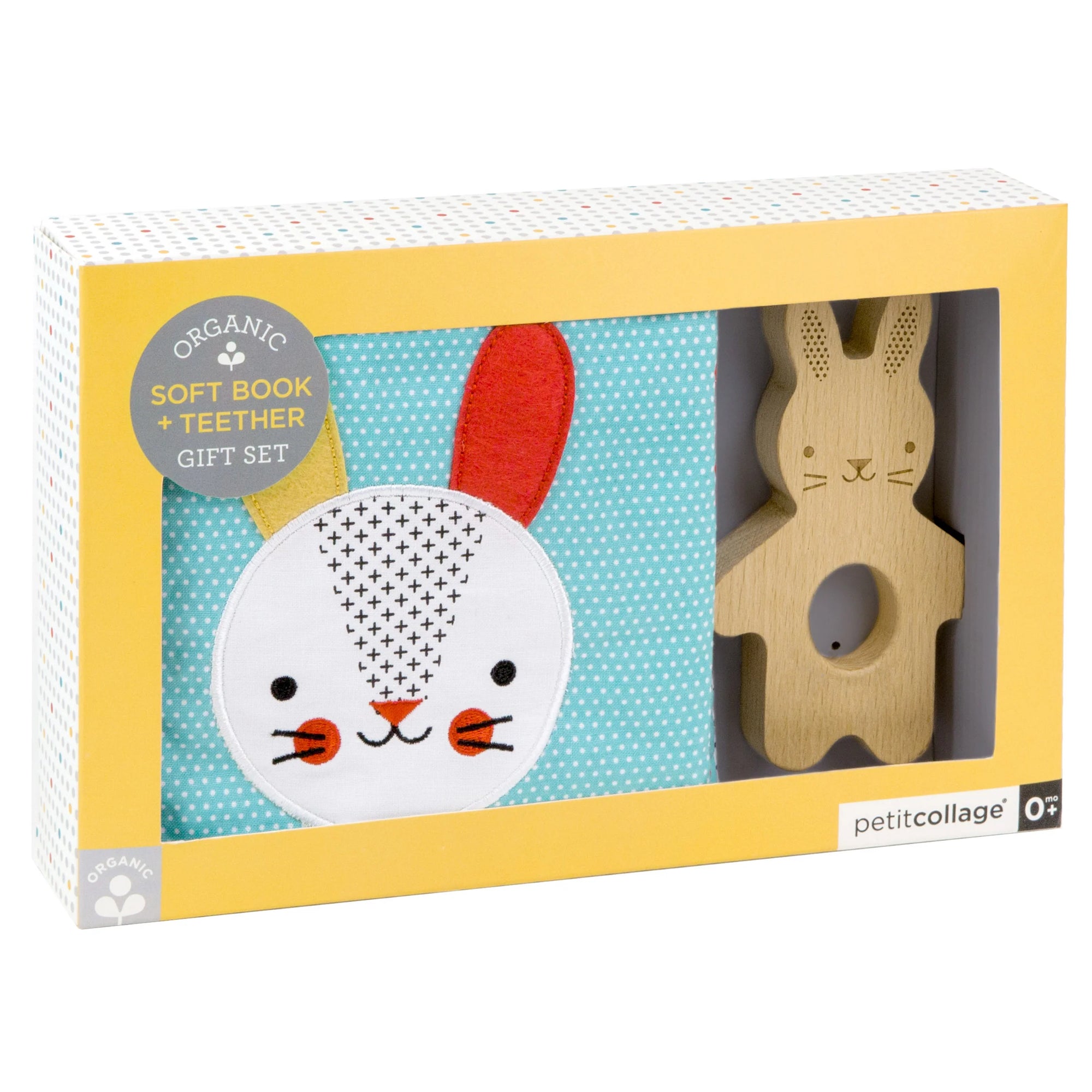 Organic Soft Book & Teether Set