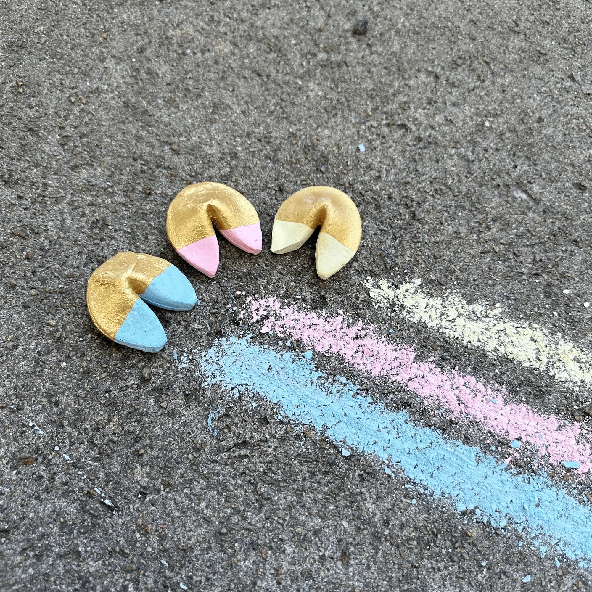 Fortune Cookies Sidewalk Chalk