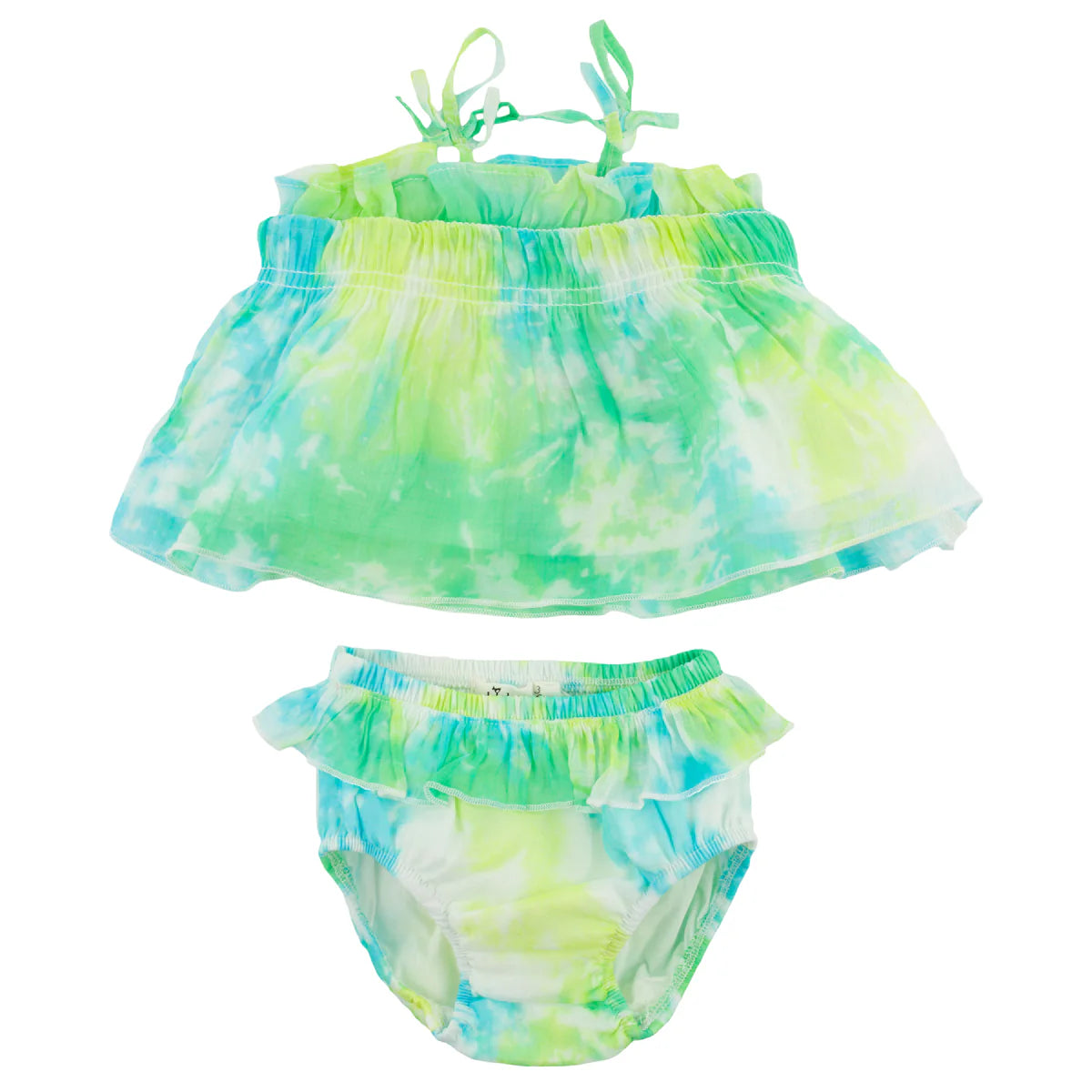 Tie-Dye Brandie Dress and Bloomer Set