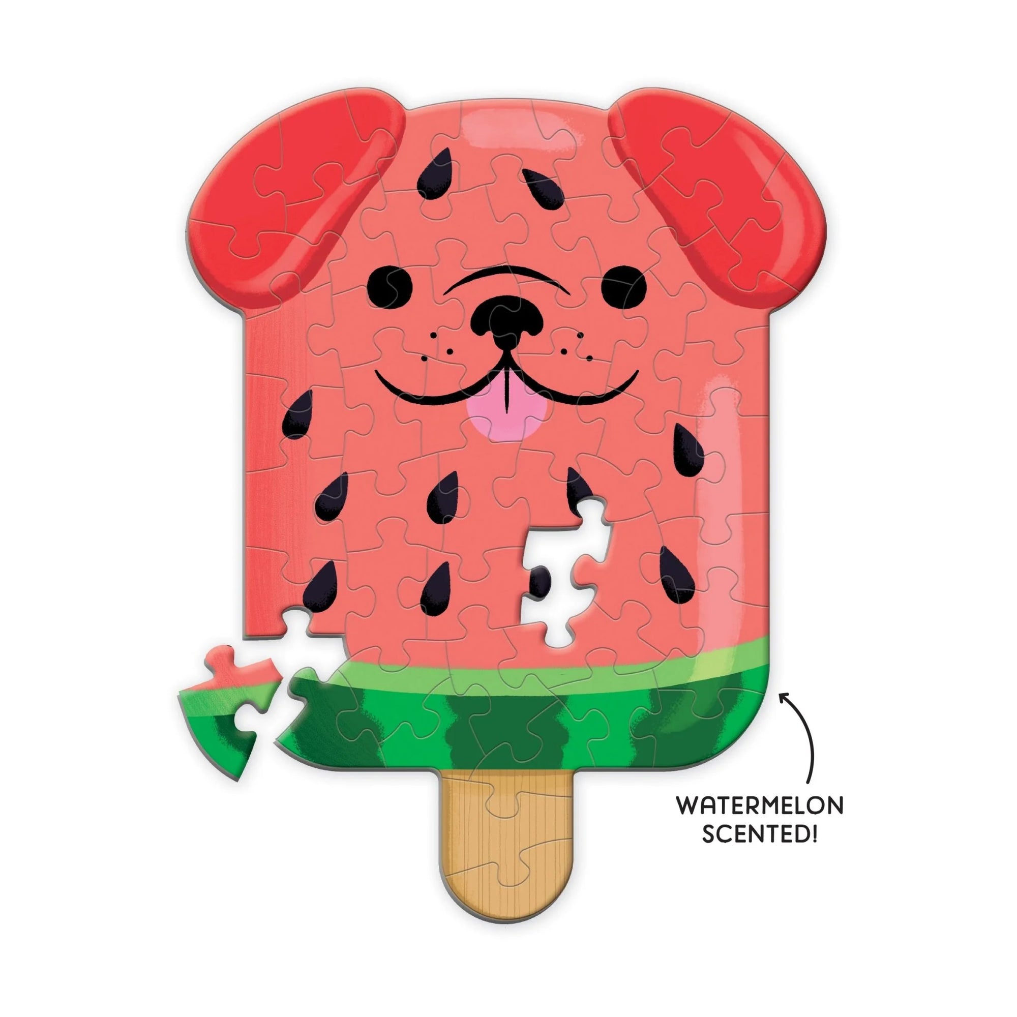 Watermelon Pupsicle Scratch & Sniff Puzzle