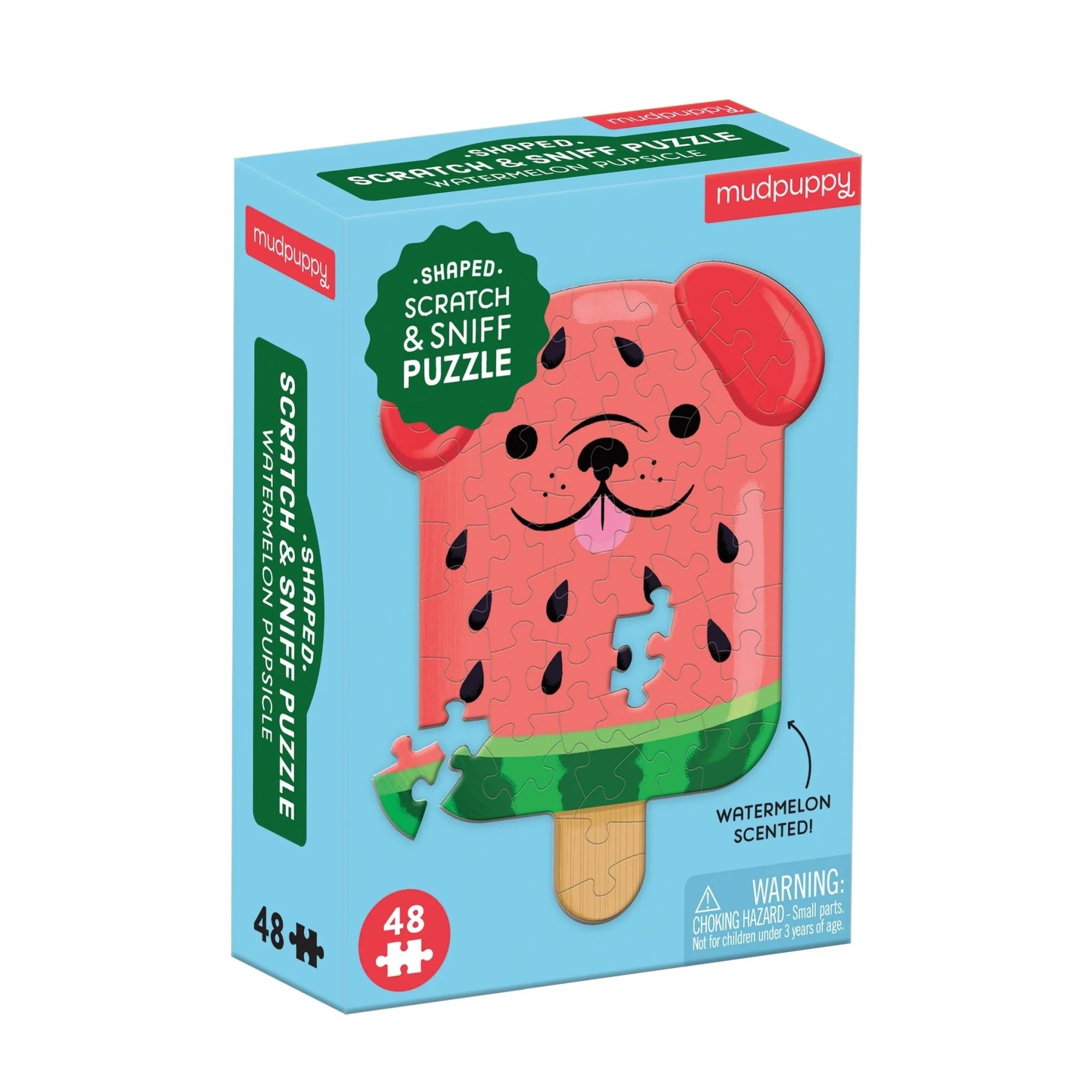 Watermelon Pupsicle Scratch & Sniff Puzzle