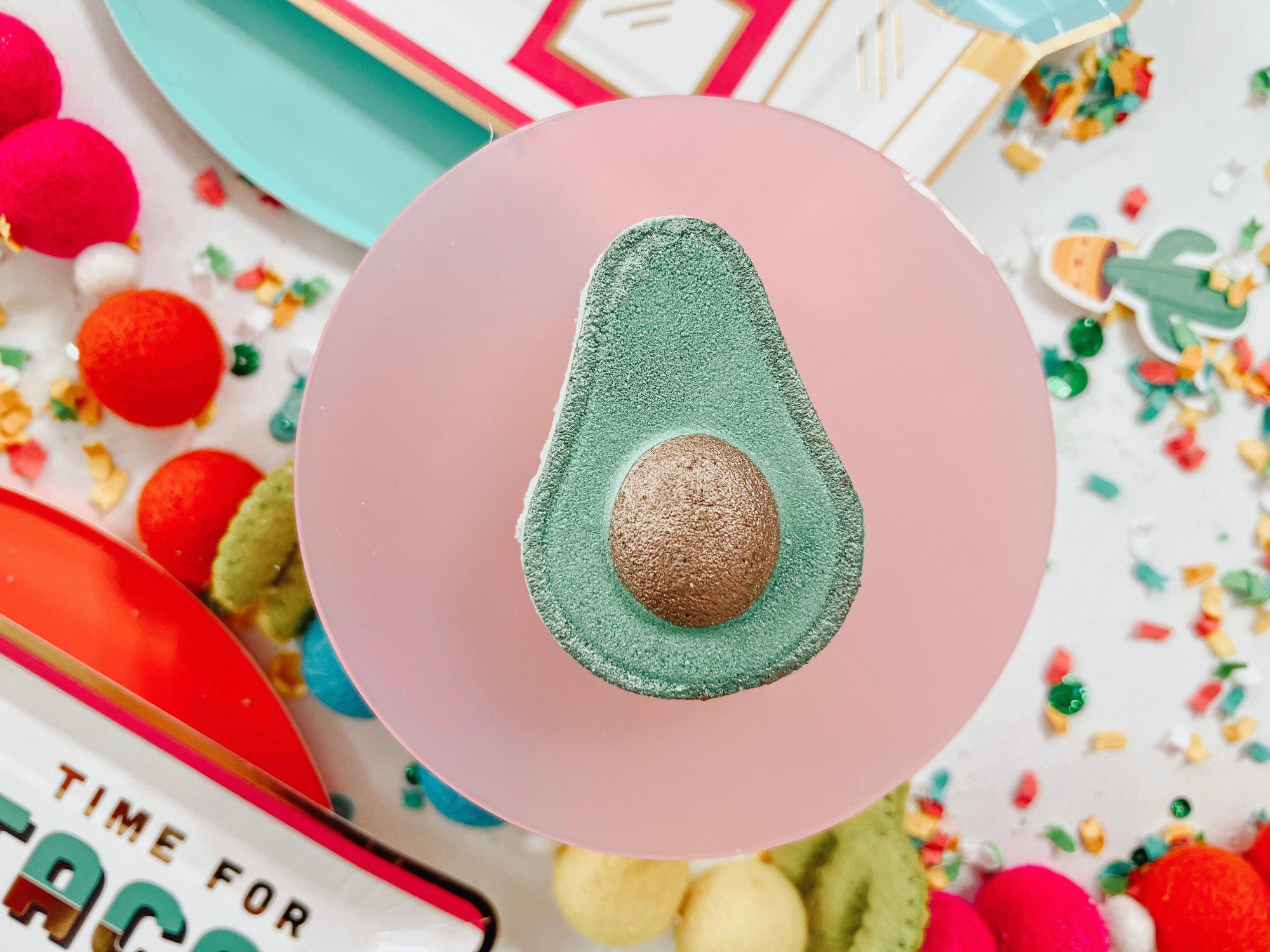 Avocado Bubble Bath Bomb