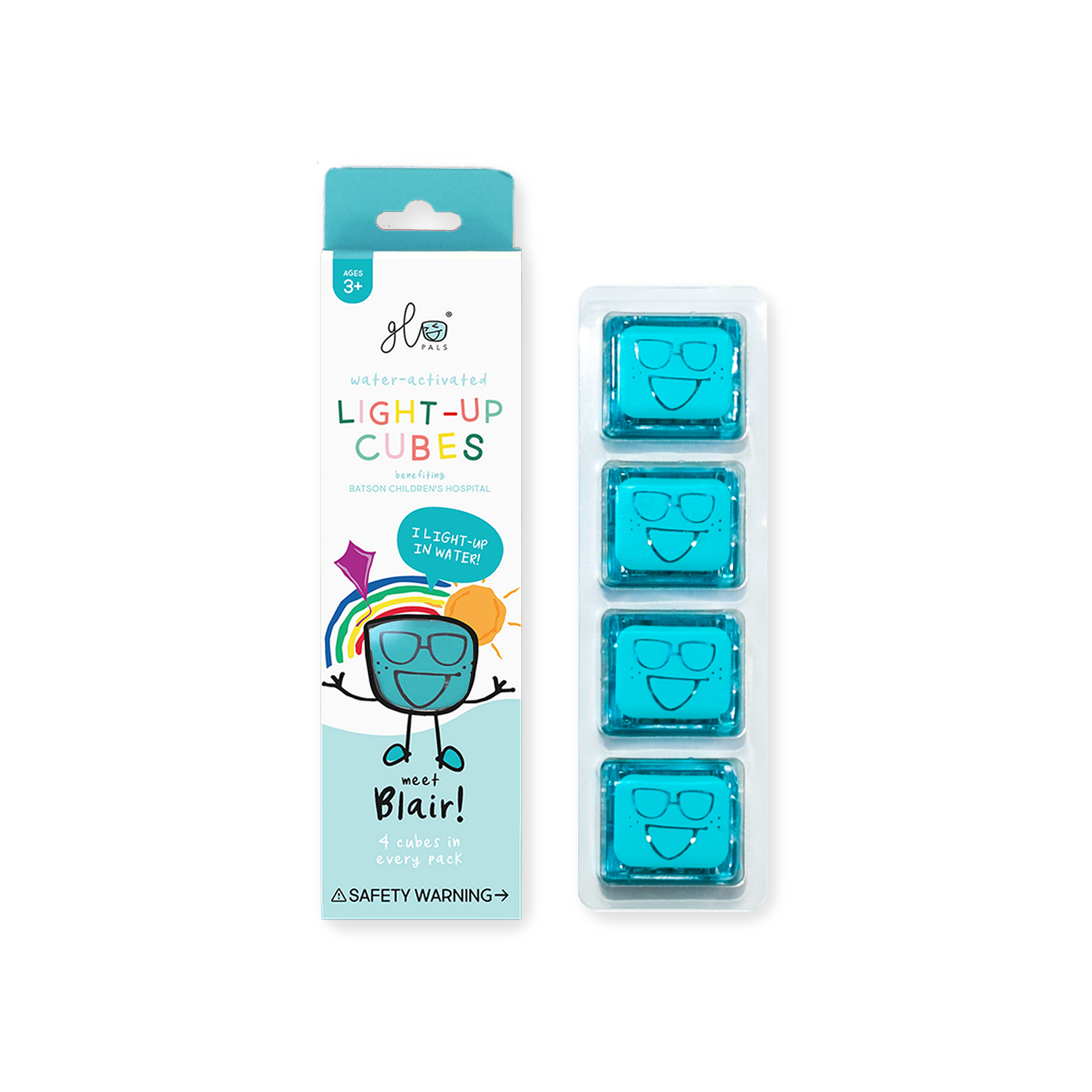 Blair - Glo Pals Light-Up Cubes Sensory Toy