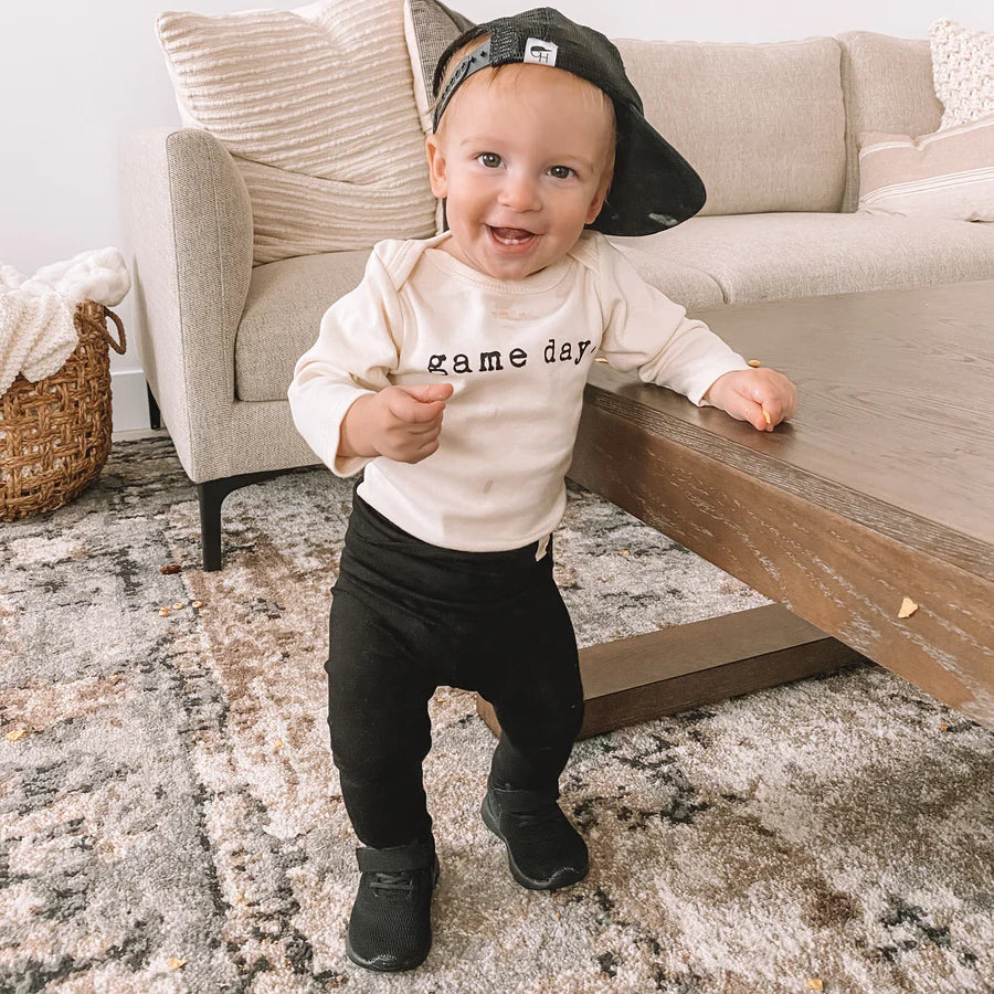 Bamboo Baby Kids Leggings in Black