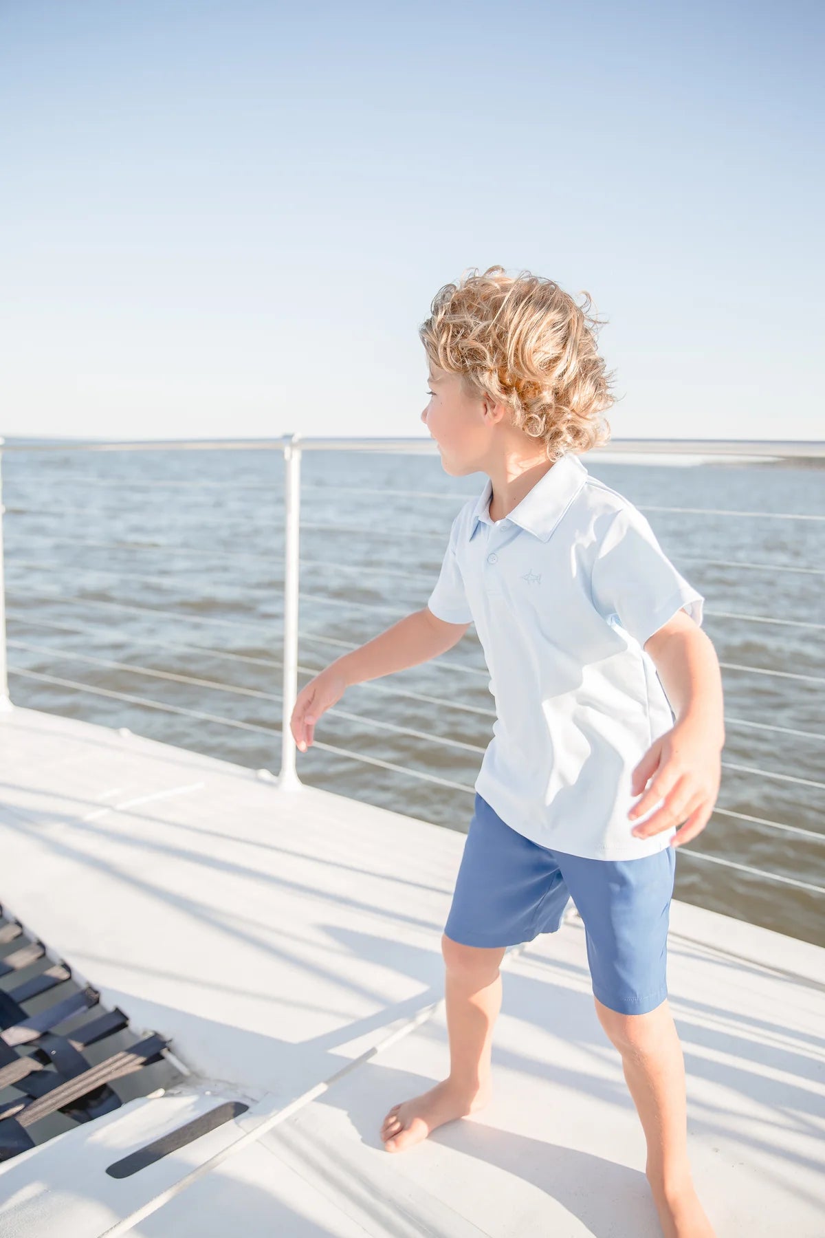 Teal Ponce Performance Shorts