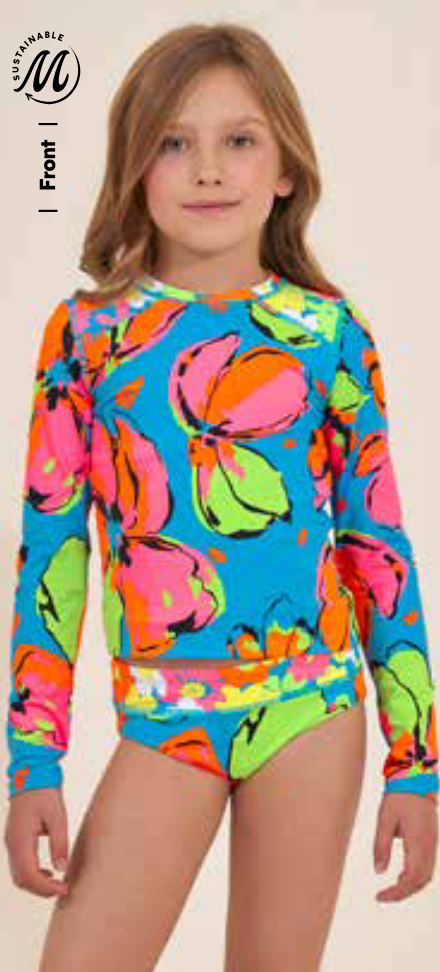 Water Flower Odyssey Rashguard Set