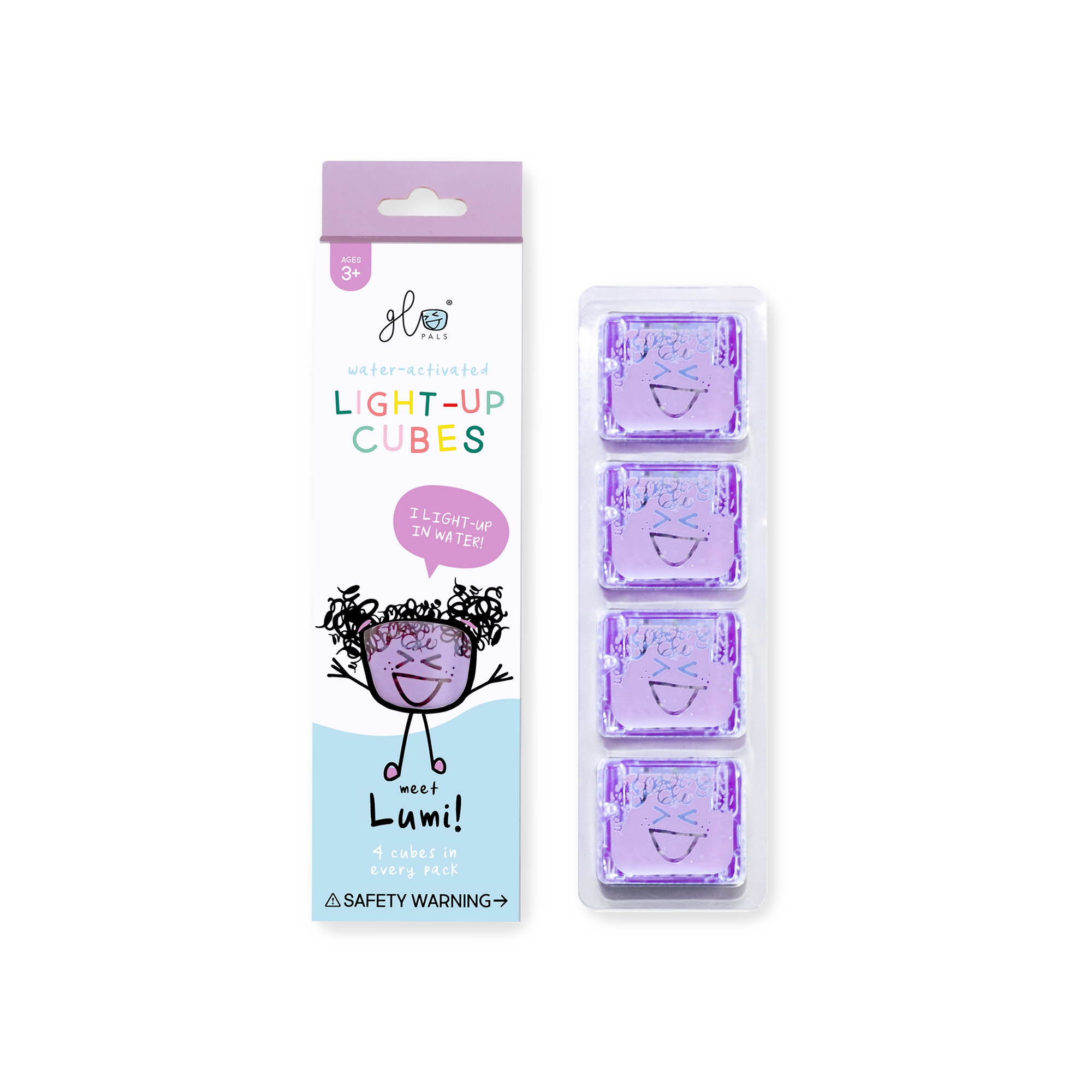 Lumi - Glo Pals Light-Up Cubes Sensory Toy