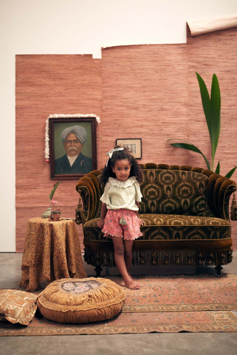 Strawberry Bohemian Hindi Vallaloid Shorts