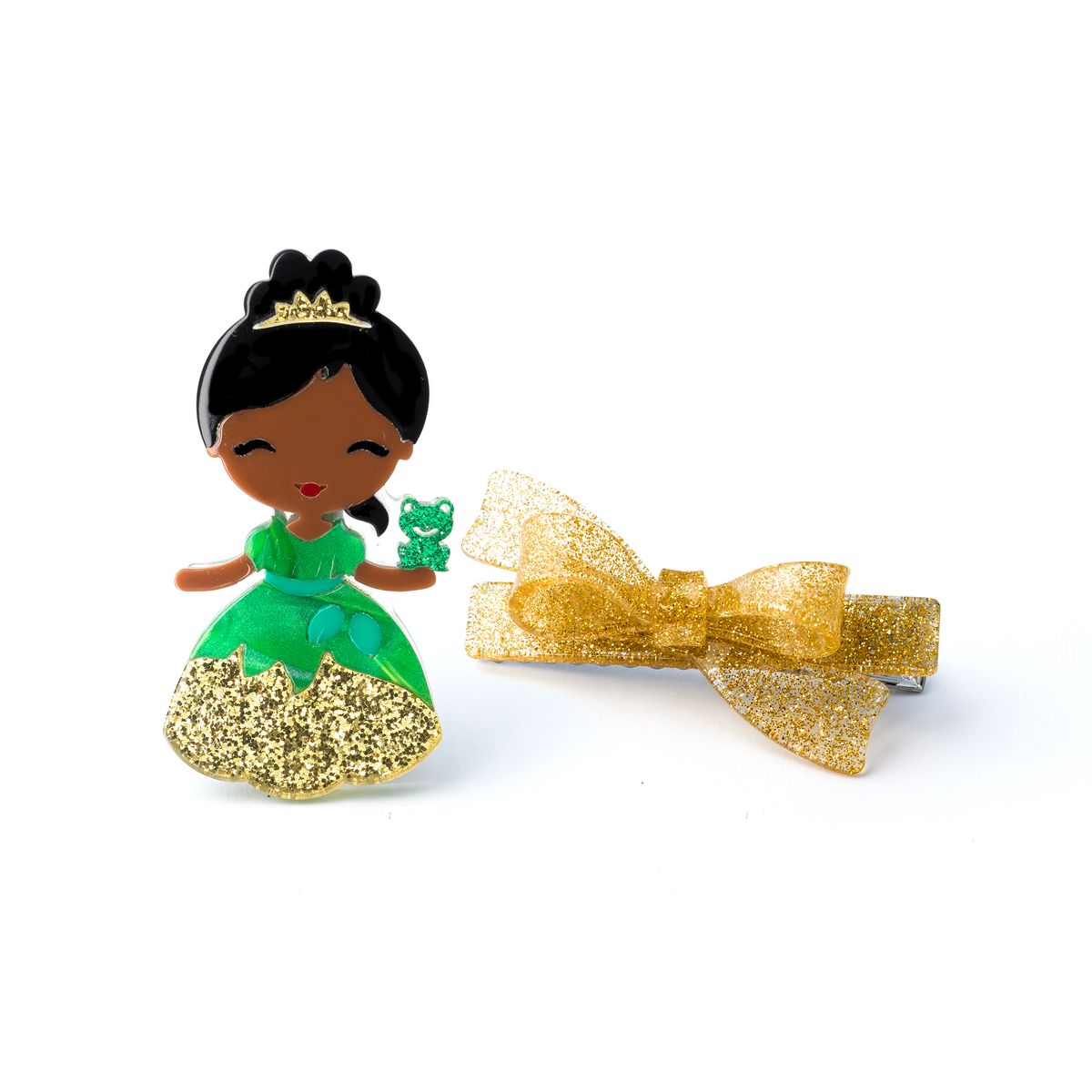 Tiana Doll Hair Clips