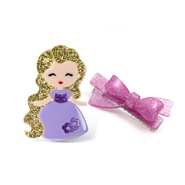 Rapunzel Doll Hair Clips