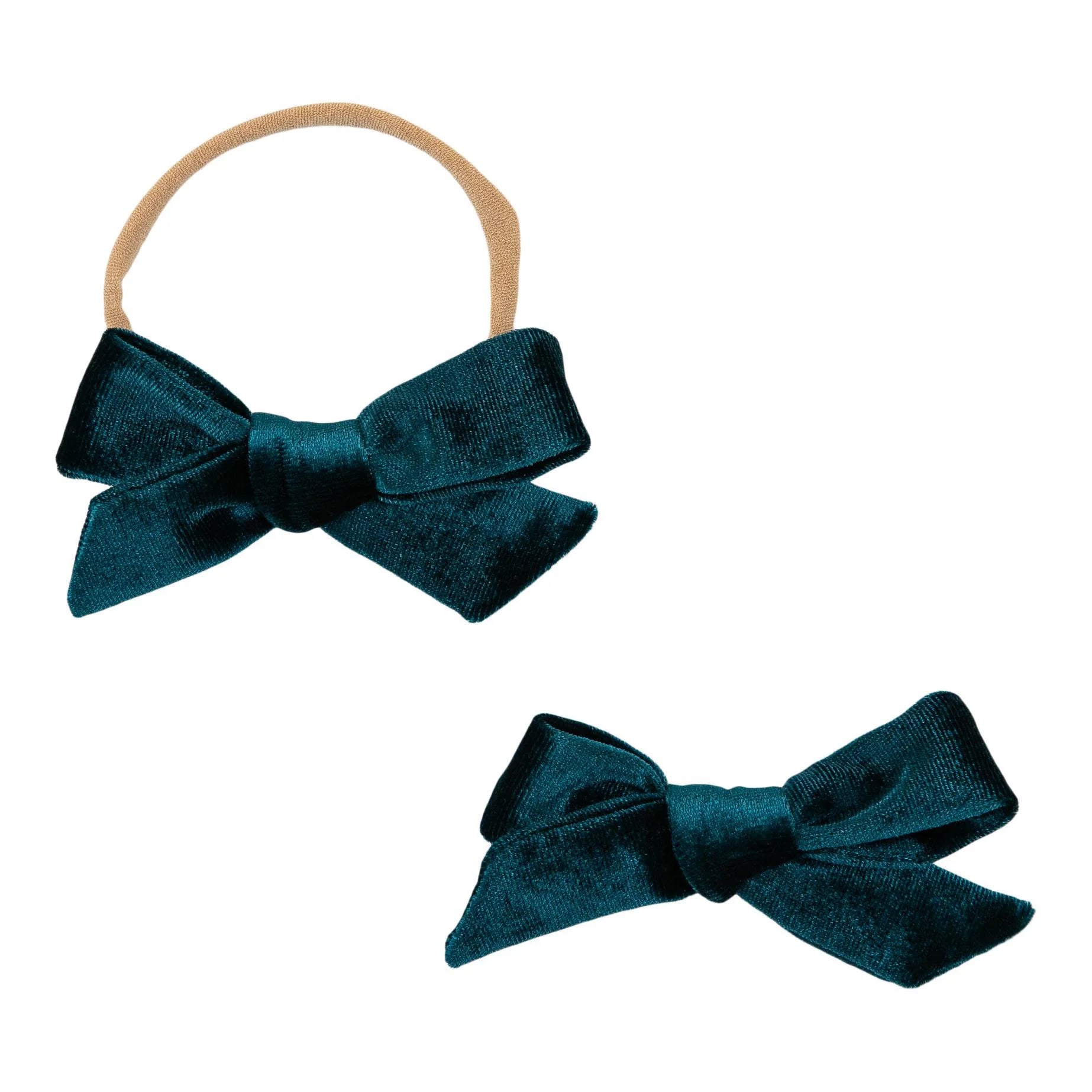 Velvet Bow Headband