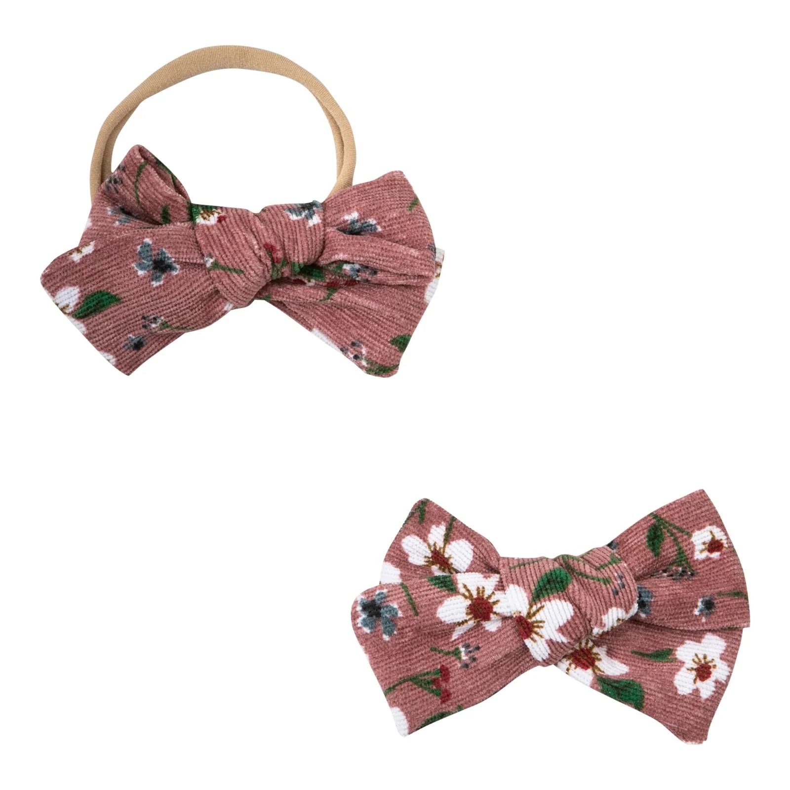 Velvet Bow Headband