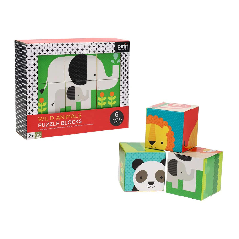Wild Animal Puzzle Blocks