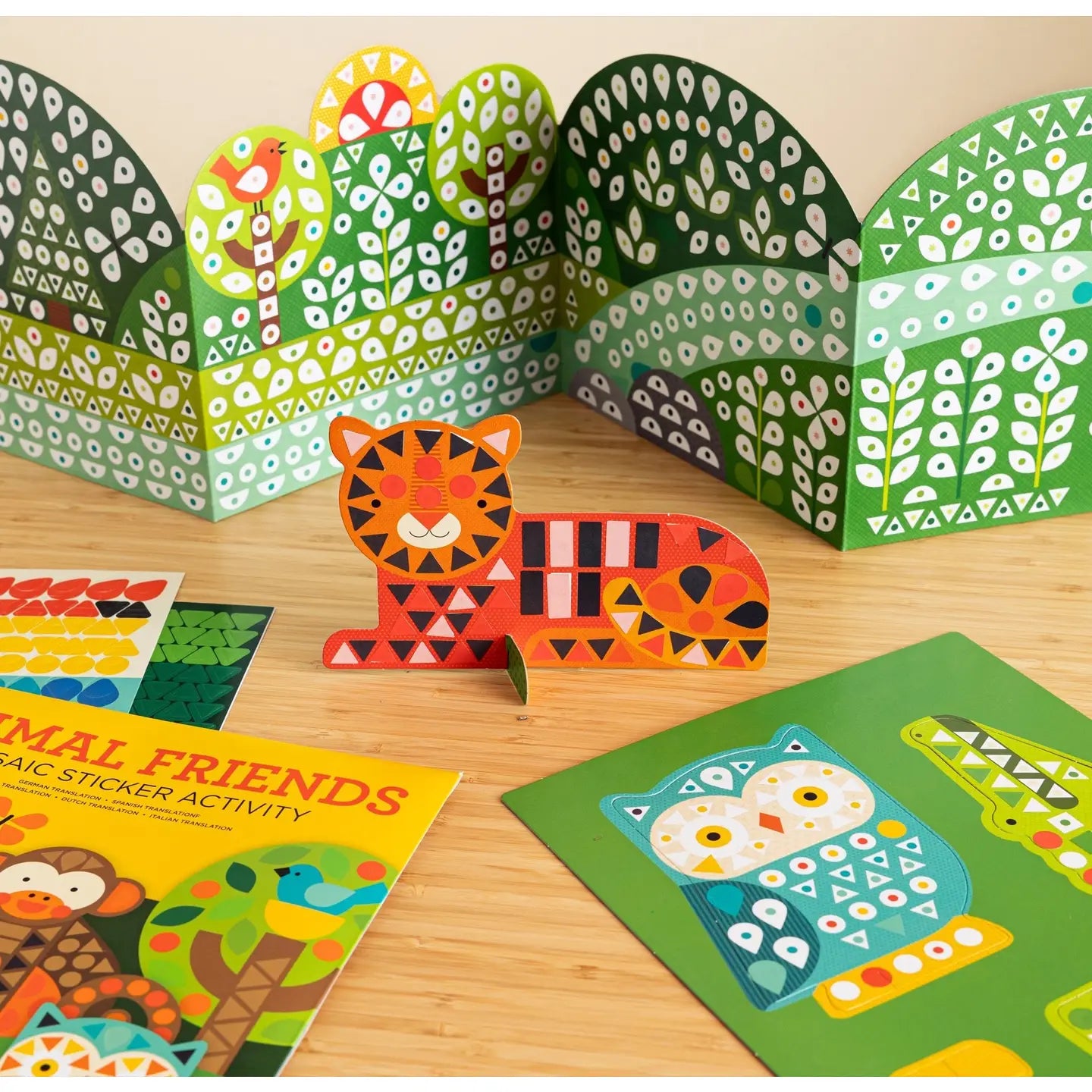Animal Friends Mosaic Sticker Activity