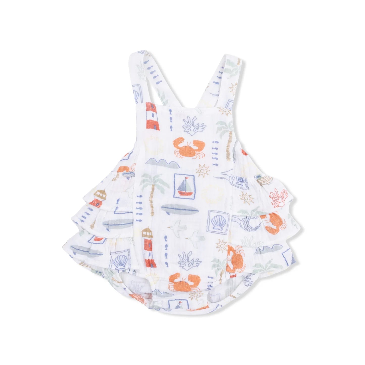 Club Med Ruffle Sunsuit