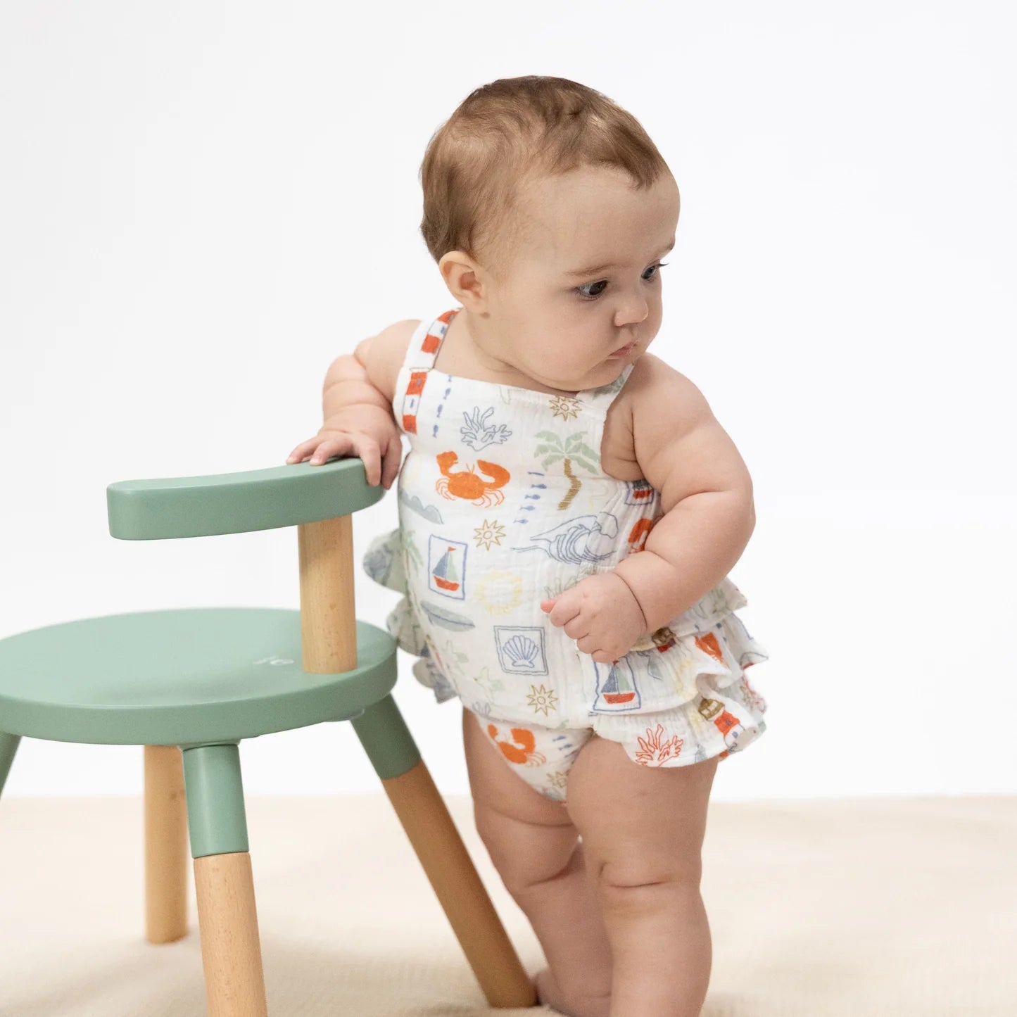 Club Med Ruffle Sunsuit