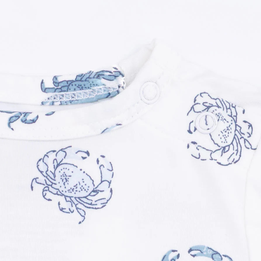 Blue Crab Short Sleeve Bodysuit