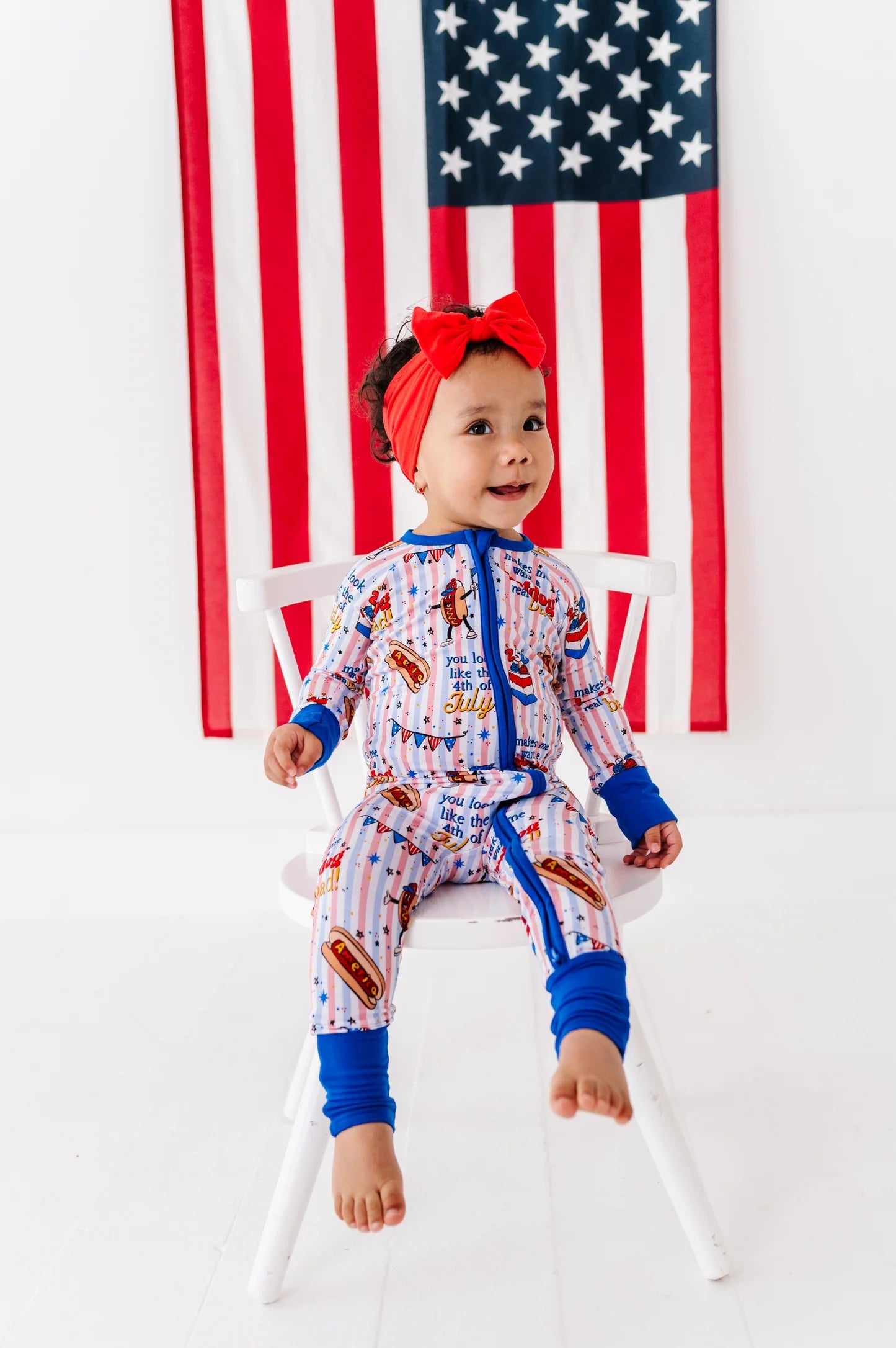Happy 250th America! Convertible Footie
