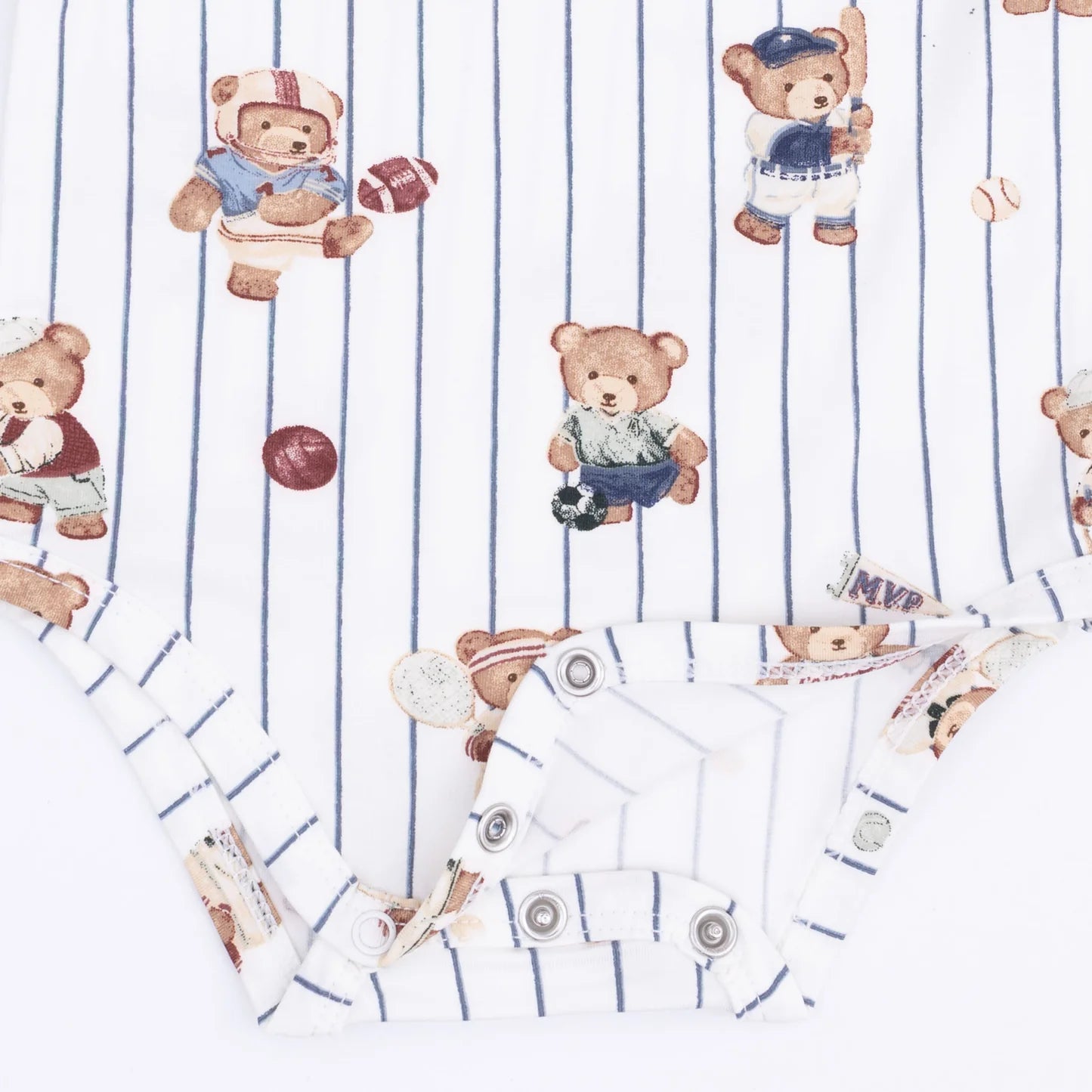 Mixed Sports Bears Long Sleeve Bodysuit