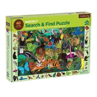 Rainforest Search & Find Puzzle