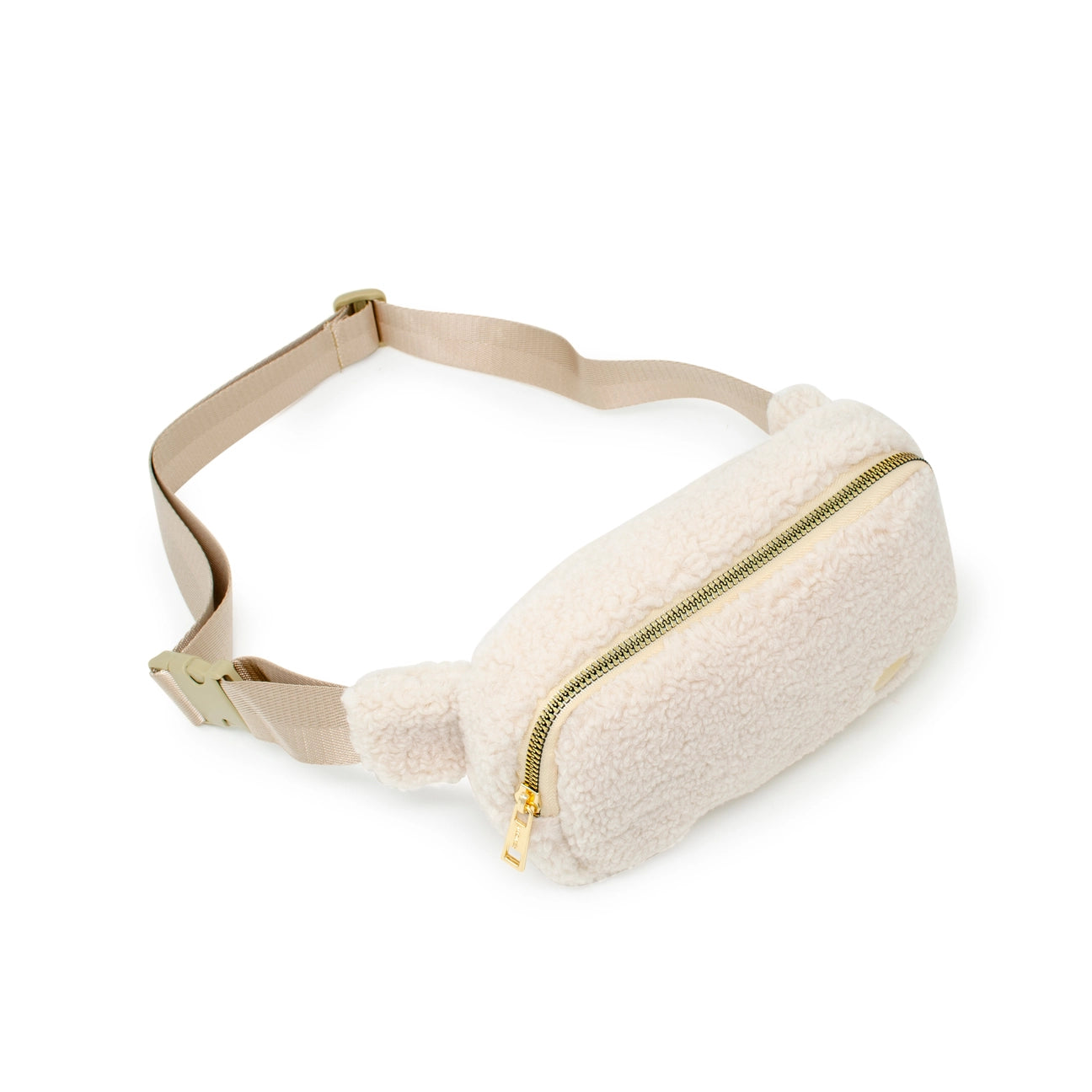 Fuzzy Crossbody Sling Bag w/ Heart