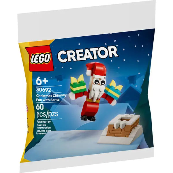 Creator Christmas Chimney Fun with Santa Lego Bag